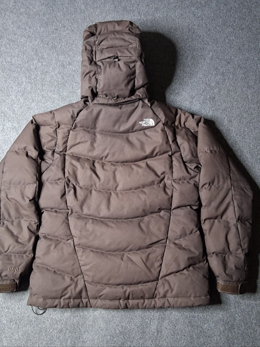 The North Face Prodigy 600 Down Ski Jacket Puffer Coat Hooded Brown Womens M - Picture 7 of 16